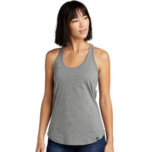 New Era Gray Fitted Tank Top